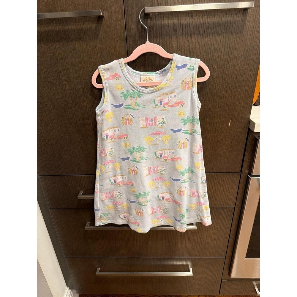The Beaufort Bonnet Company a Sleeveless Polly Play Dress in Bahama Bound 8